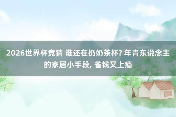 2026世界杯竞猜 谁还在扔奶茶杯? 年青东说念主的家居小手段, 省钱又上瘾