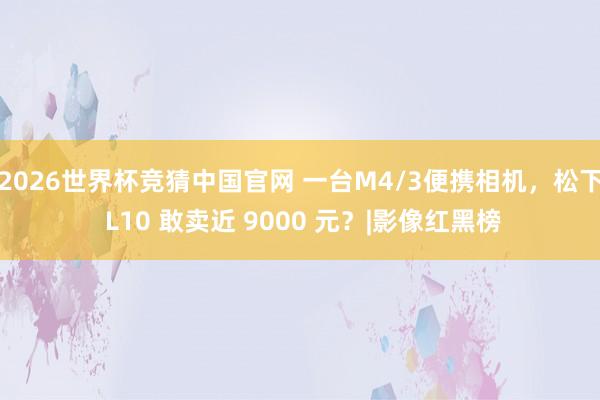 2026世界杯竞猜中国官网 一台M4/3便携相机,松下 L10 敢卖近 9000 元?|影像红黑榜